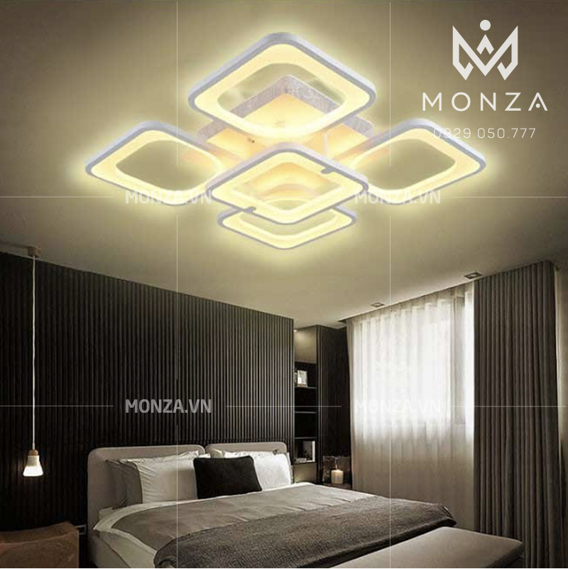 Đèn mâm ốp trân Led trang trí