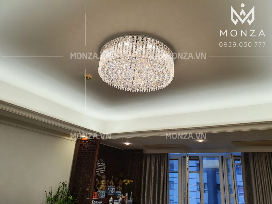 chọn đèn trang trí phòng khách nhỏ