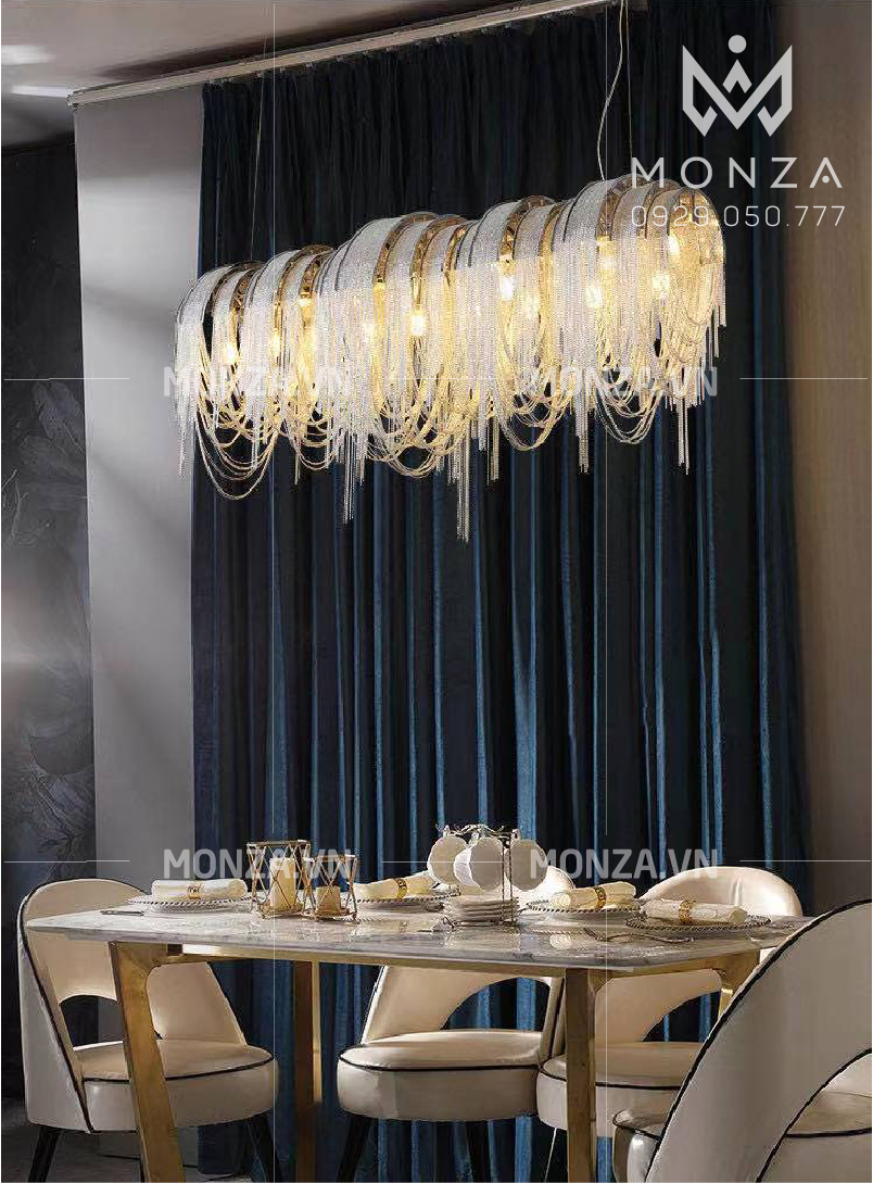 Đèn chùm phòng ăn cao cấp phòng khách VT088PL