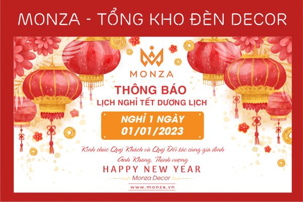 thông báo nghỉ tết dương lịch 2023