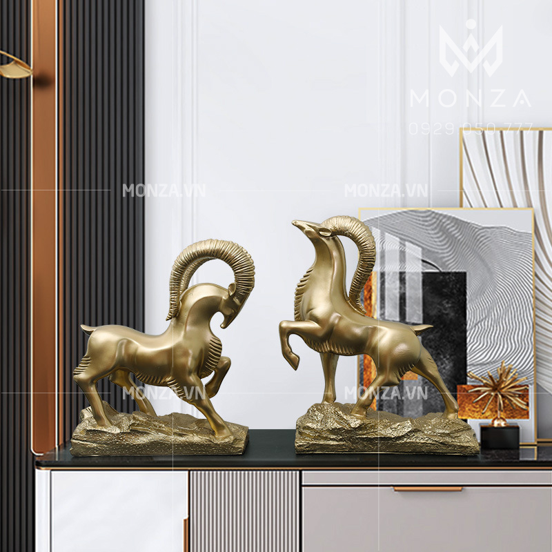 Tượng Dê Decor để bàn trang trí