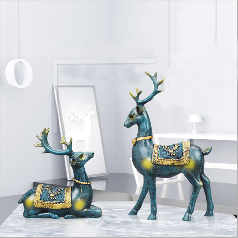 Tượng decor huơu tài loc