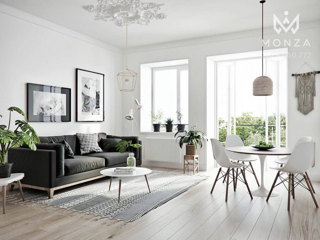 thiết kế nội thất phong cách Bắc âu